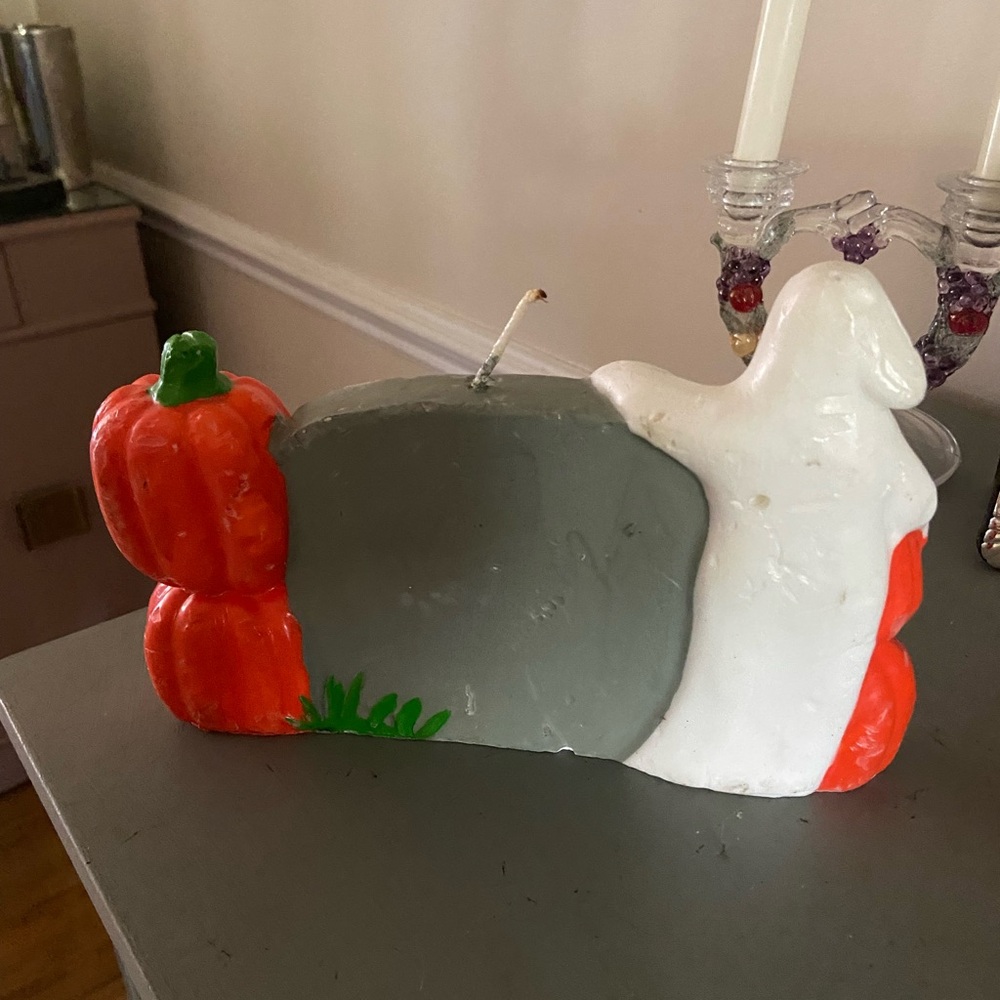Vintage Halloween Wax Candle - Picture 5 of 6